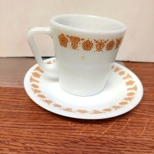 Vintage Pyrex Cup and Saucer